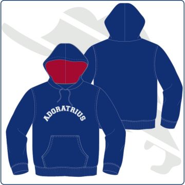 SUDADERA MO. CAPUCHA CONG. ADORATRIUS